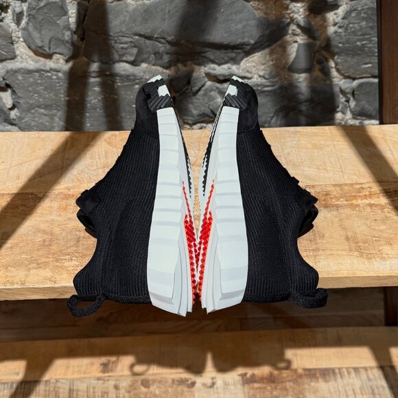 Hermès Black Suede Mesh Bouncing Sneakers - Picture 10 of 13